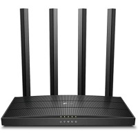 Roteador TP Link Archer C6 AC1200 Wireless Gigabit Dual Band 2,4/5Ghz 4 Ant Fixas 5dBi ARCHER C6